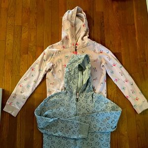 Two Girls Zip Up Jackets- Cat and Jack